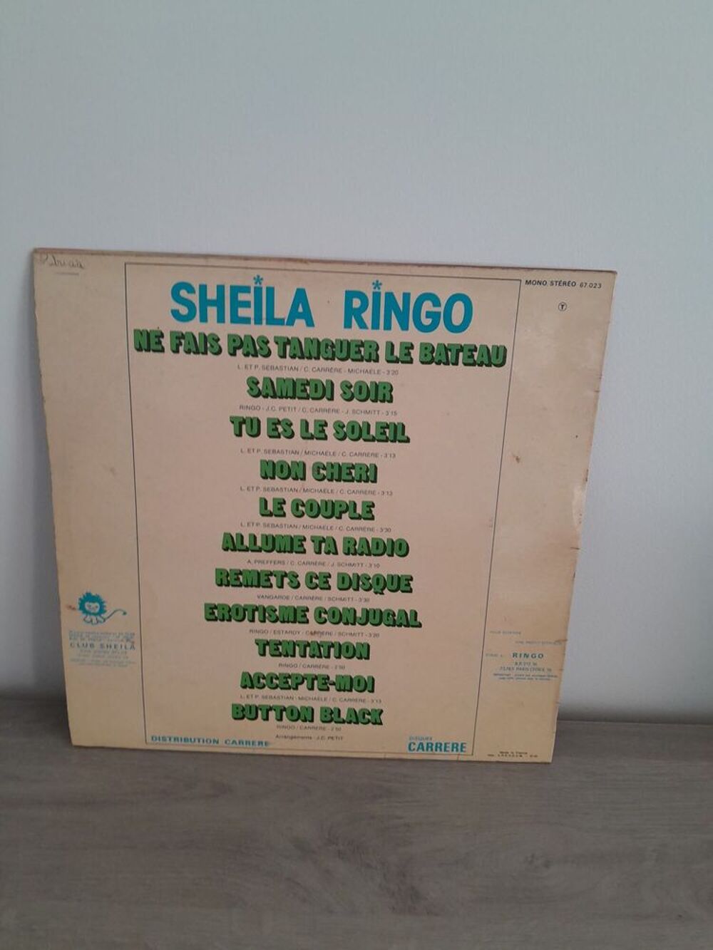 SHEILA ET RINGO CD et vinyles