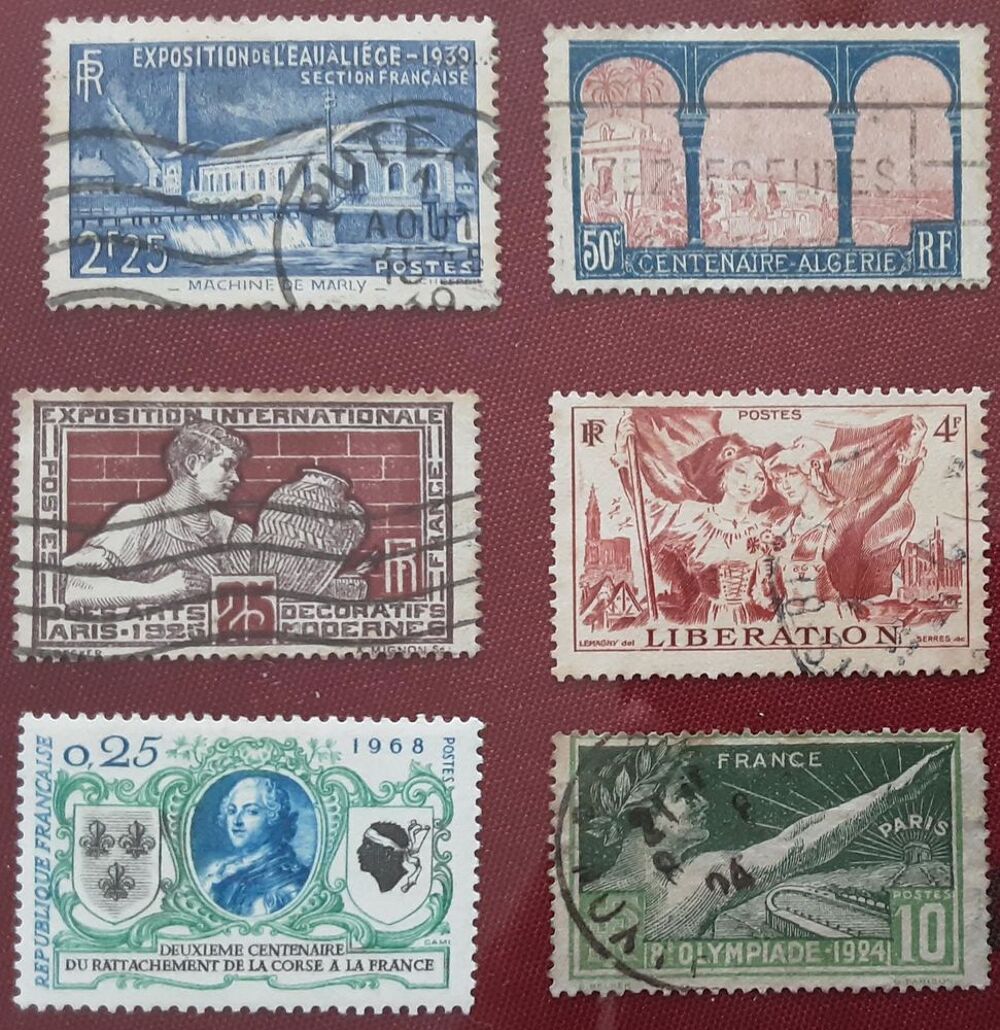 TIMBRES &agrave; collection 