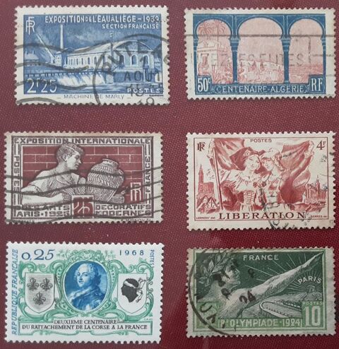 TIMBRES à collection 1 Pontoise (95)