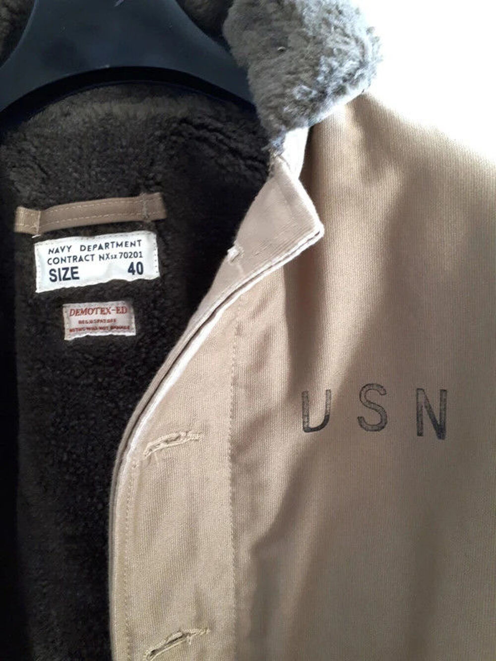 1940s USN 3rd Type N-1 Woolen Deck Jacket Vtements