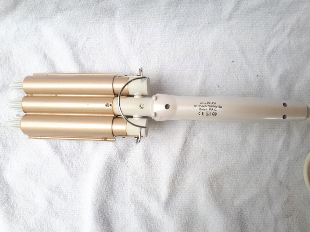 Fer &agrave; onduler ou &agrave; boucler 3 t&ecirc;tes Electroménager