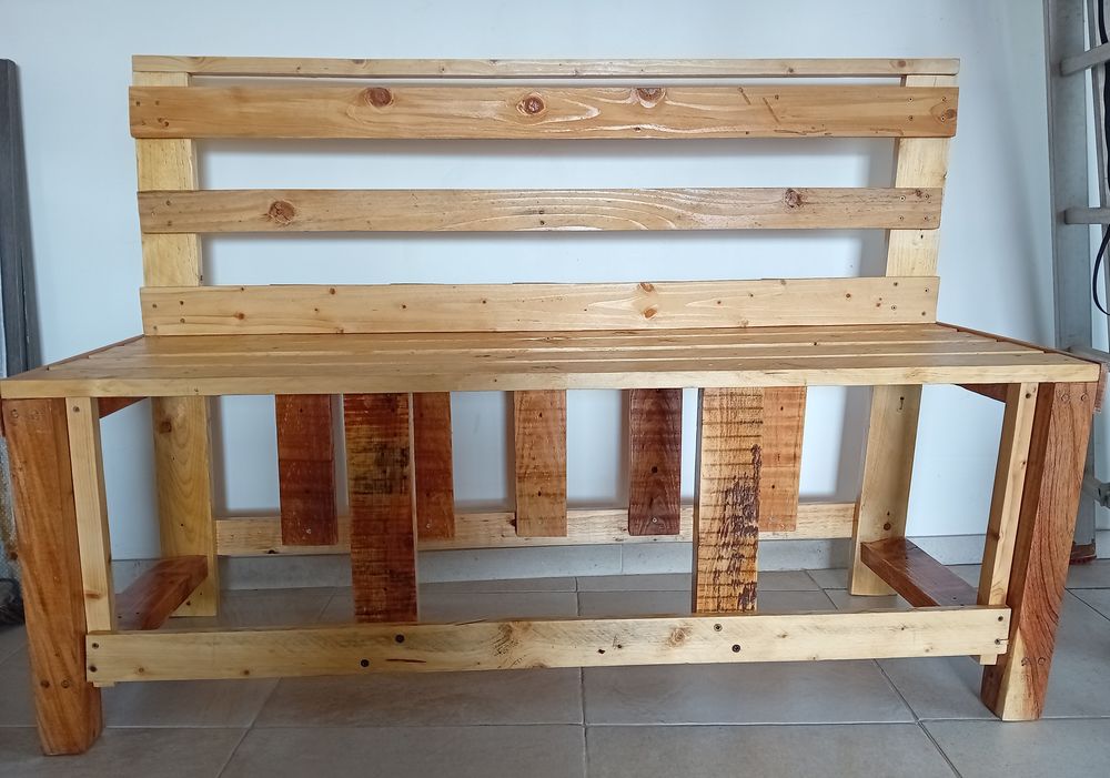 Bancs en Sapins 3 Places Jardin
