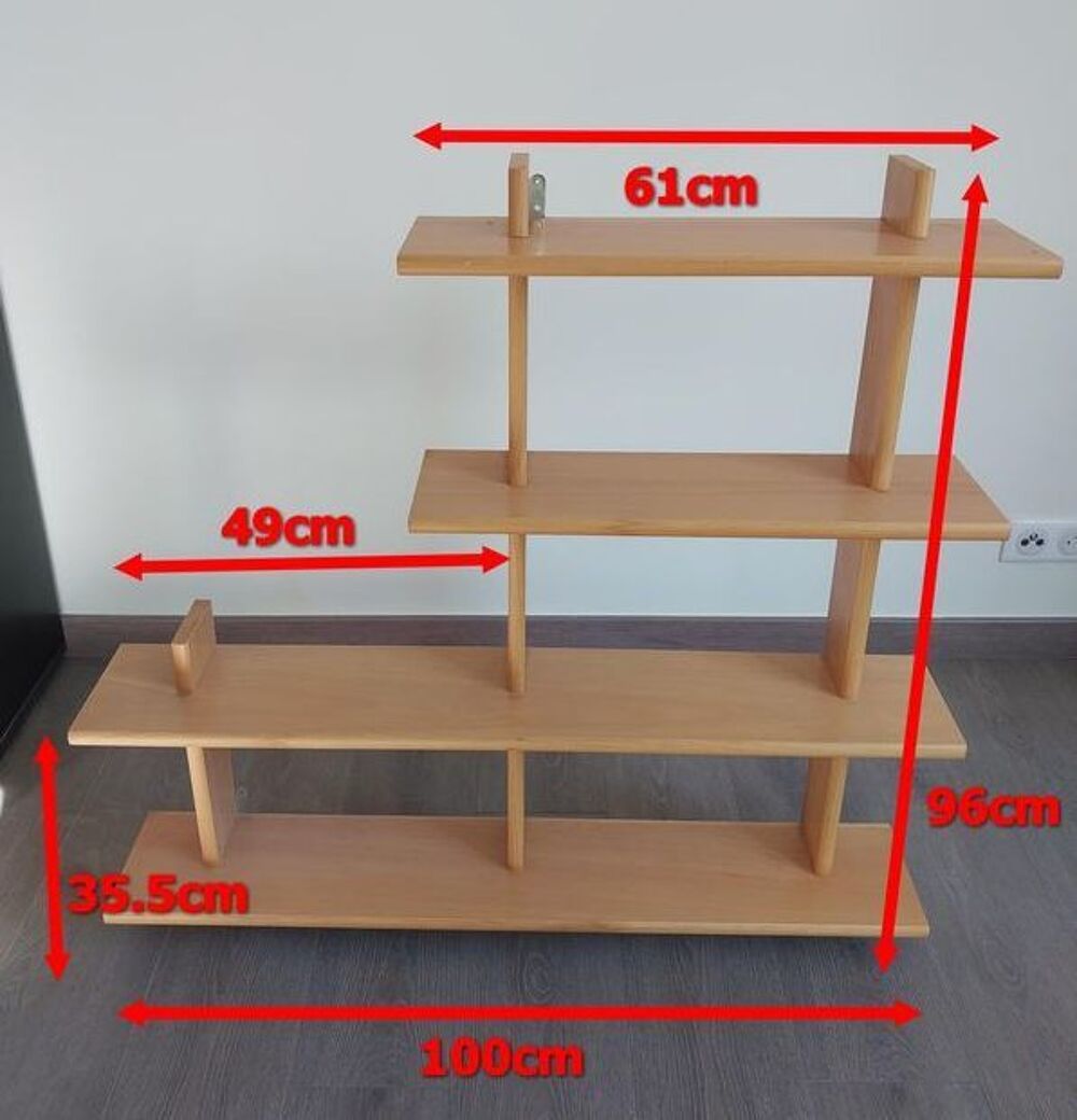 2 Blocs &Eacute;tag&egrave;res bon &eacute;tat Meubles