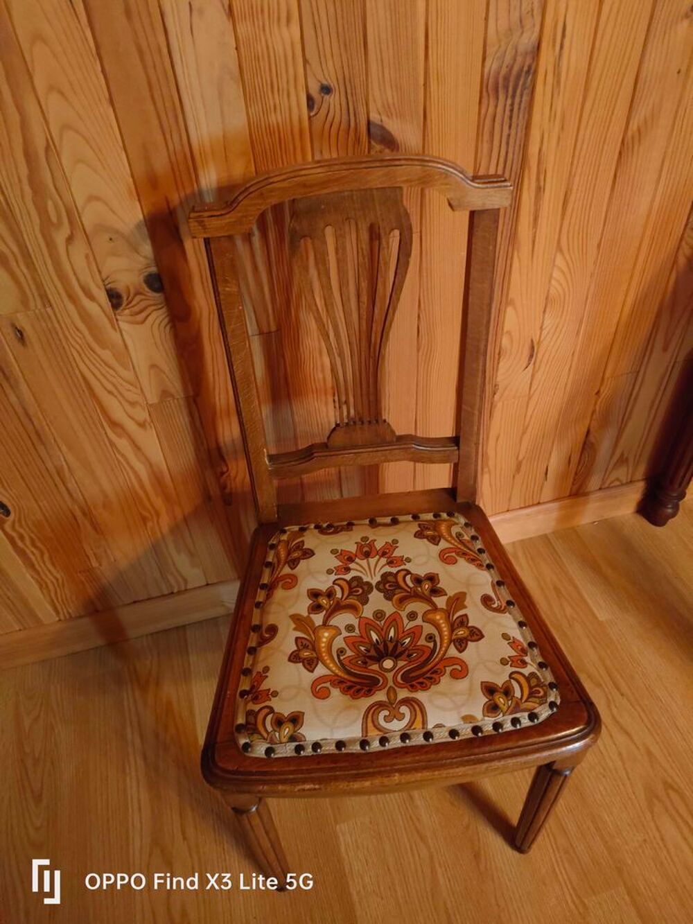 chaise bois r&eacute;nov&eacute; Meubles