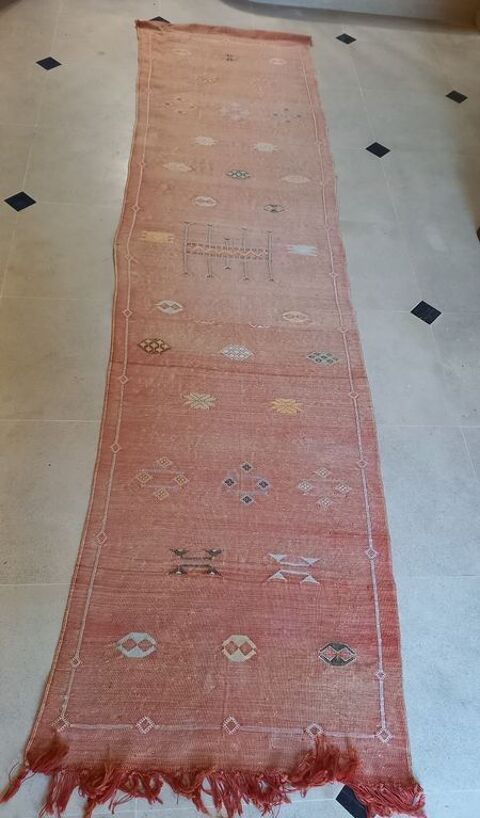 Tapis marocain en laine 275x68 Bréal-sous-Montfort (35)
