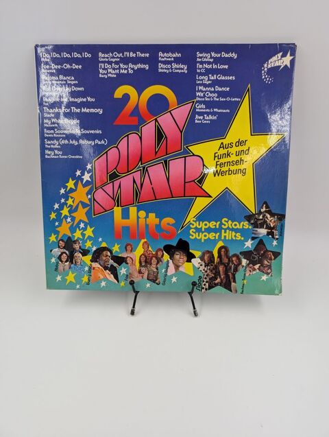 Vinyle 33 tours 20 Poly Star Hits Super Stars. Super Hits  5 Vulbens (74)