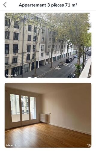  Appartement � louer 3 pi�ces 71 m�