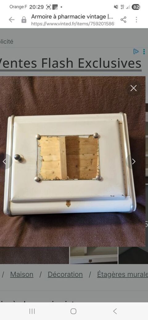 Armoire � pharmacie R.Daurat  60 Passy (74)