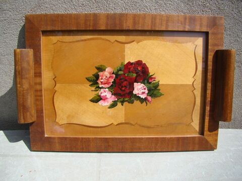 Ancien grand plateau de service - Ann�es 1920      50 Gargenville (78)