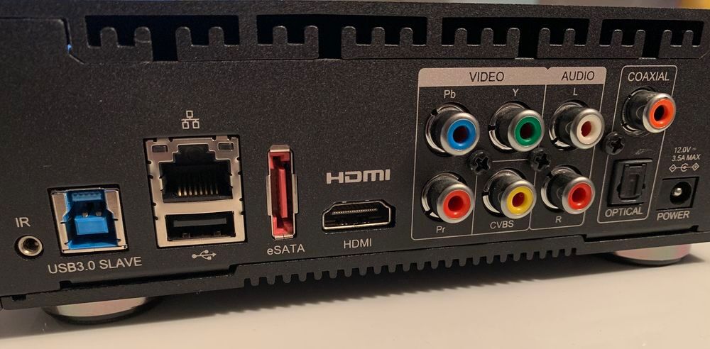 lecteur multim&eacute;dia vid&eacute;o audio HD Popcorn Hour A-410 avec disque dur 3TB Western Digital Audio et hifi