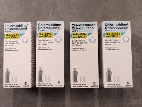 4x Chlorhexidine/Chlorobutanol ( ELUDRIL ) 0,5mL/0,5g pour 1 7 Marseille 13 (13)