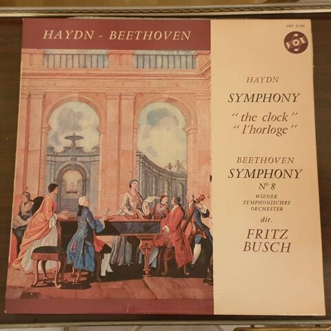 Haydn Symphony L'horloge Beethoven Symphony N�8 GBY 12350 149 Antony (92)