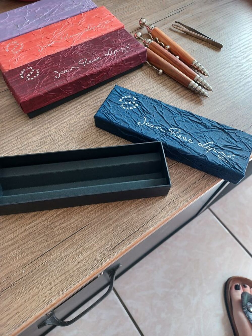 Stylos billes Jean-Pierre L&eacute;pine 