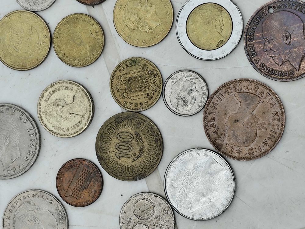 pi&egrave;ces de monnaie ancienne 