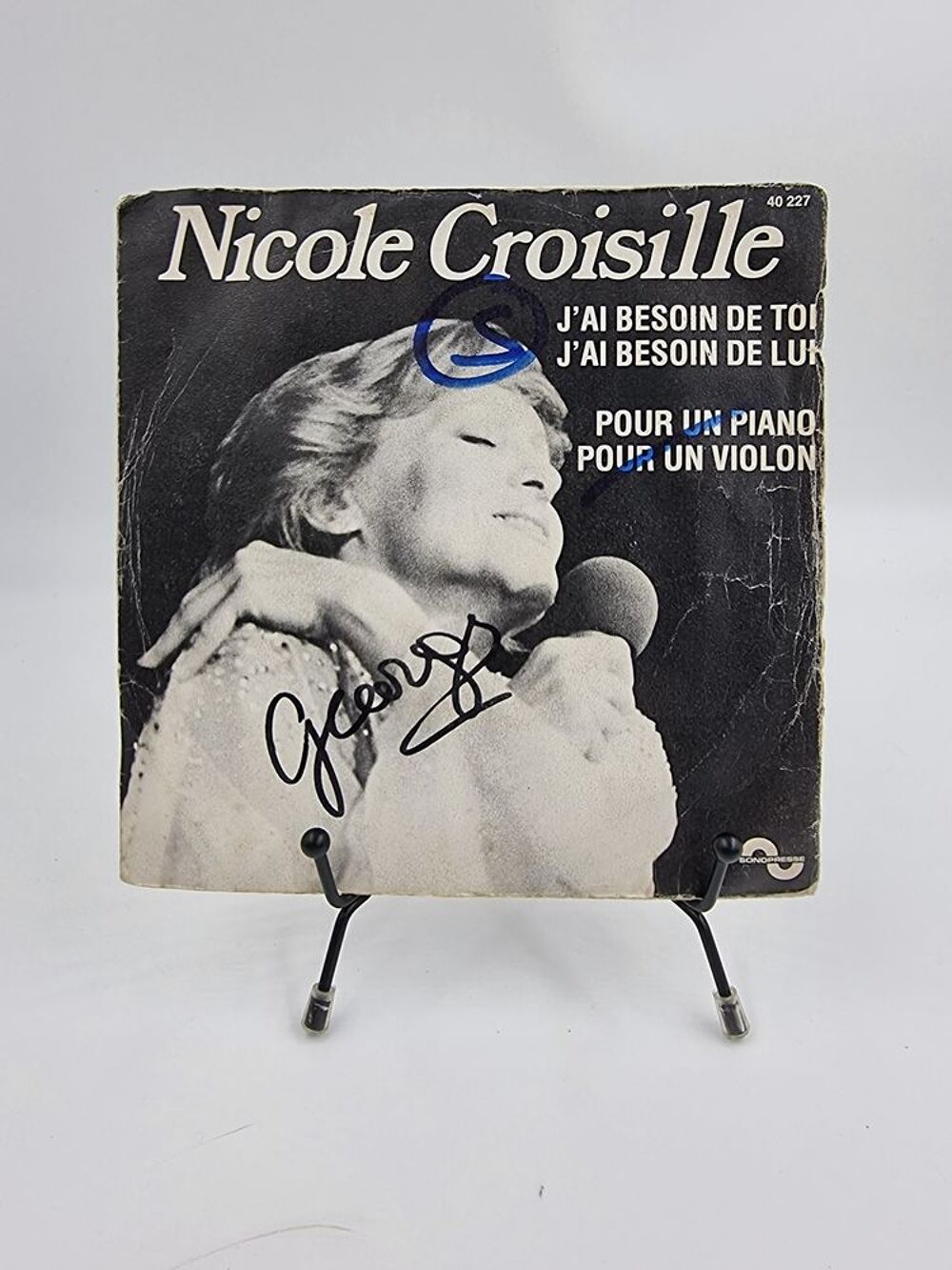 Vinyle 45 tours Nicole Croisille : J'ai besoin de toi... CD et vinyles