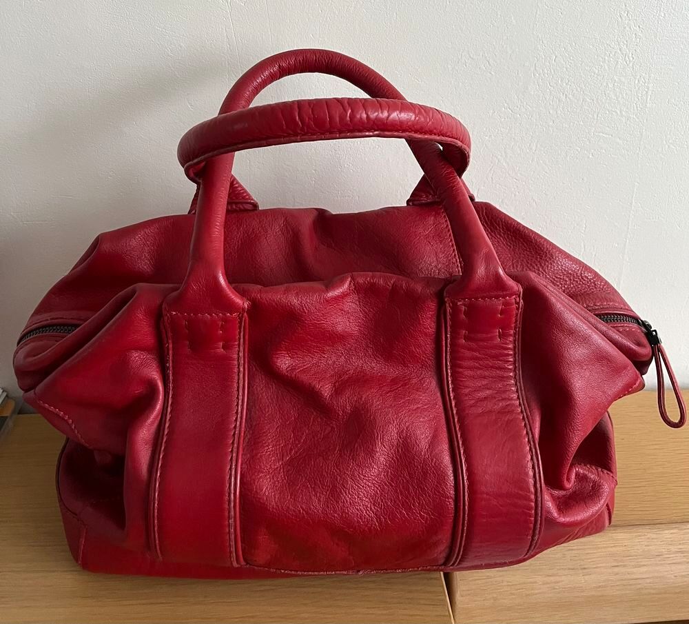 SAC &agrave; MAIN en cuir Maroquinerie