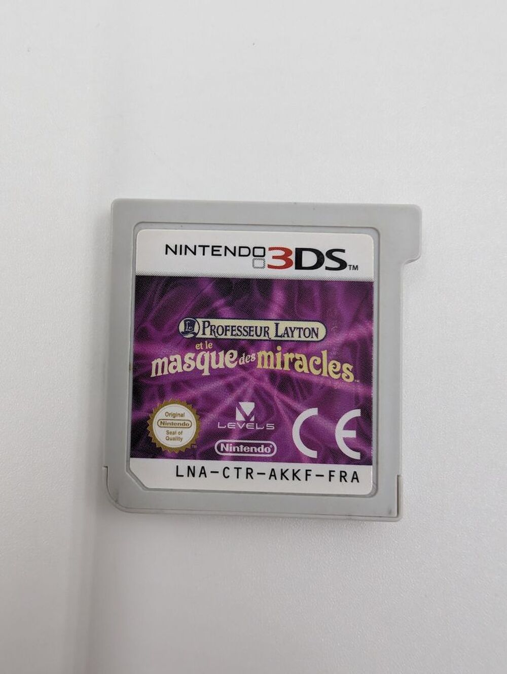 Jeu Nintendo 3DS Professeur Layton et le Masque des Miracles Consoles et jeux vidos