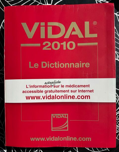 Dictionnaire Vidal du mdicament 2010 ; Excellent tat 40 Merville (31)