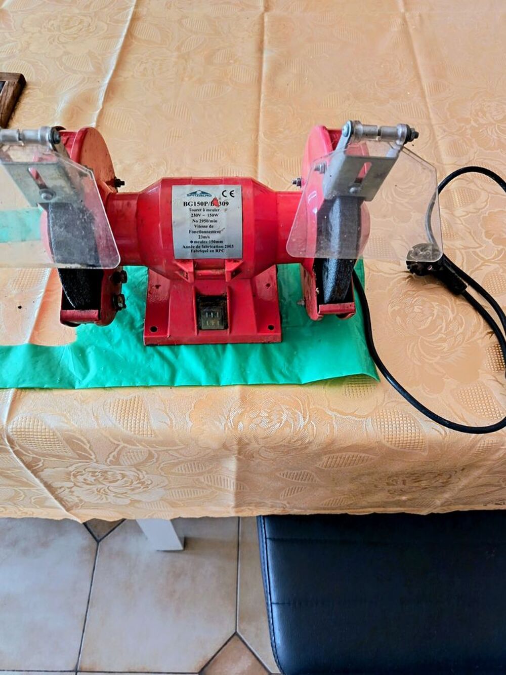 Touret &agrave; meuler Bricolage