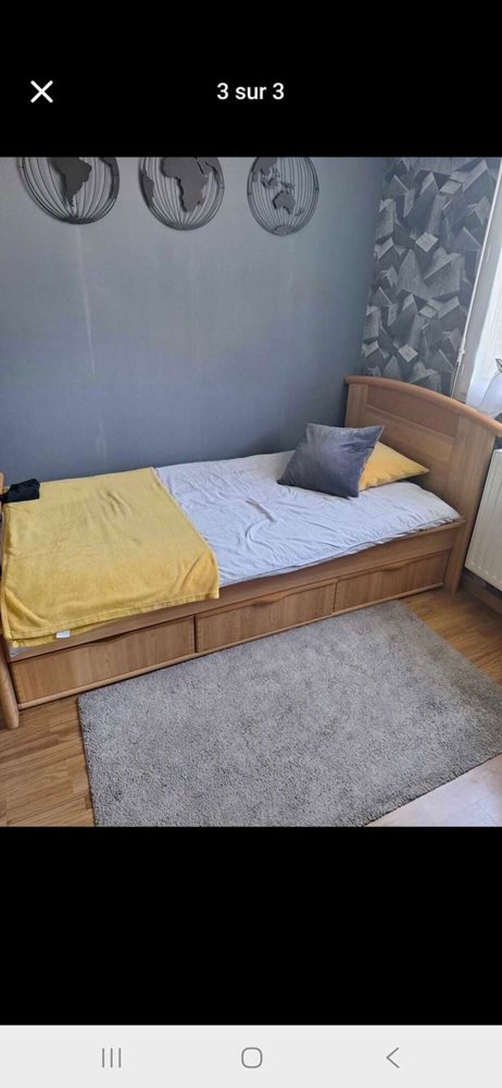 Chambre compl&egrave;te enfant ou Ado GAUTIER Meubles