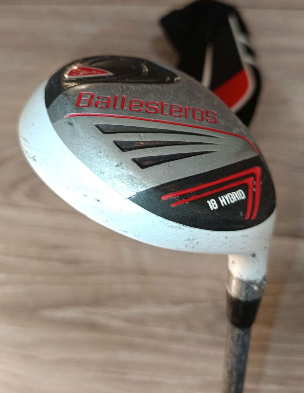 2 Bois Hybride de Golf S&egrave;ve Major 18&deg;&amp;21&deg; en Graphite Homme Sports