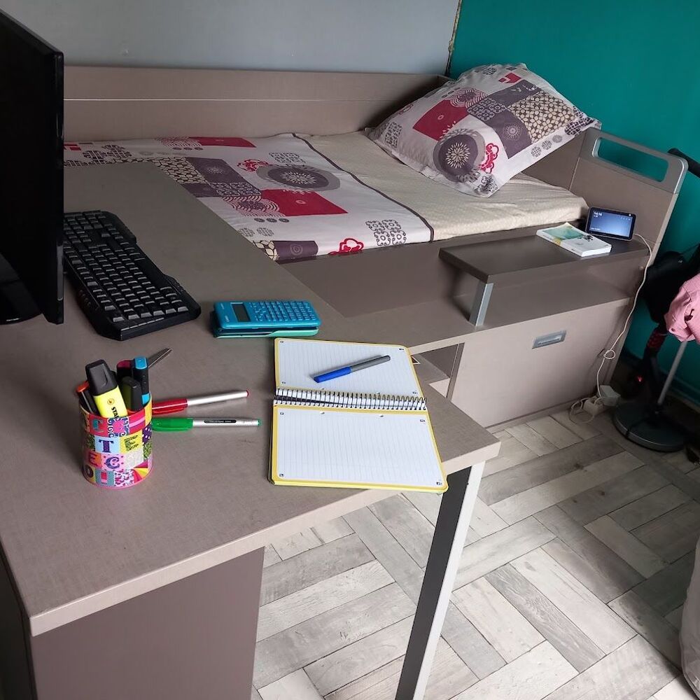 ? LIT COMBIN&Eacute; GAUTIER DIMIX &amp; BUREAU ET RANGEMENT Meubles