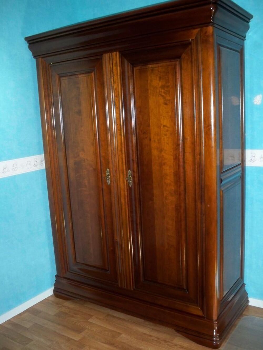 Magnifique armoire 100% MERISIER MASSIF Meubles