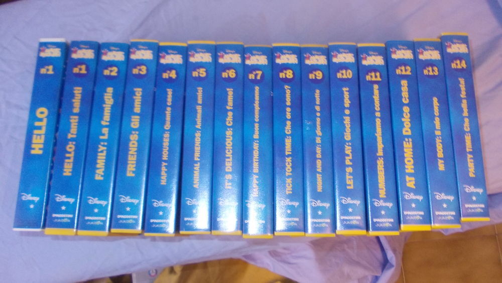 collection K7 Disney magic english DVD et blu-ray