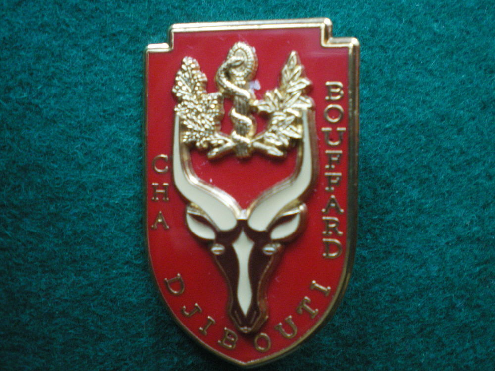 Insigne de Sant&eacute; - Centre Hospitalier Bouffard Djibouti. 