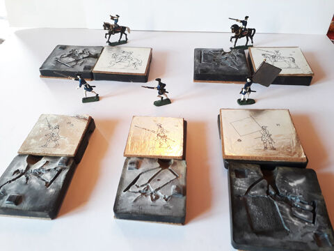 Moule Coul�e Pour Soldat en �tain Marque Zinnbrigade 15 Crozet (01)