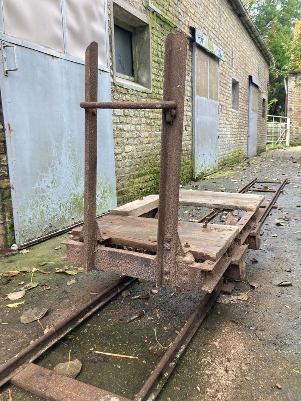 chariot DECAUVILLE et 5m rail 