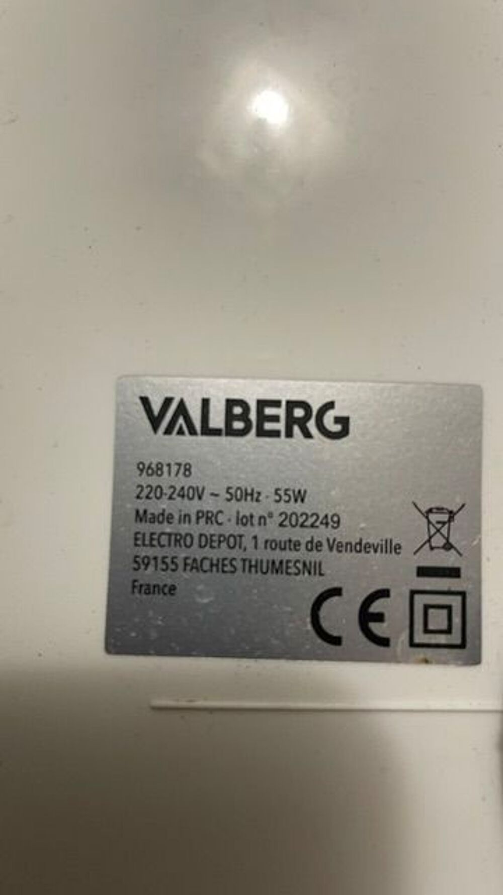 Refroidisseur d air Electroménager