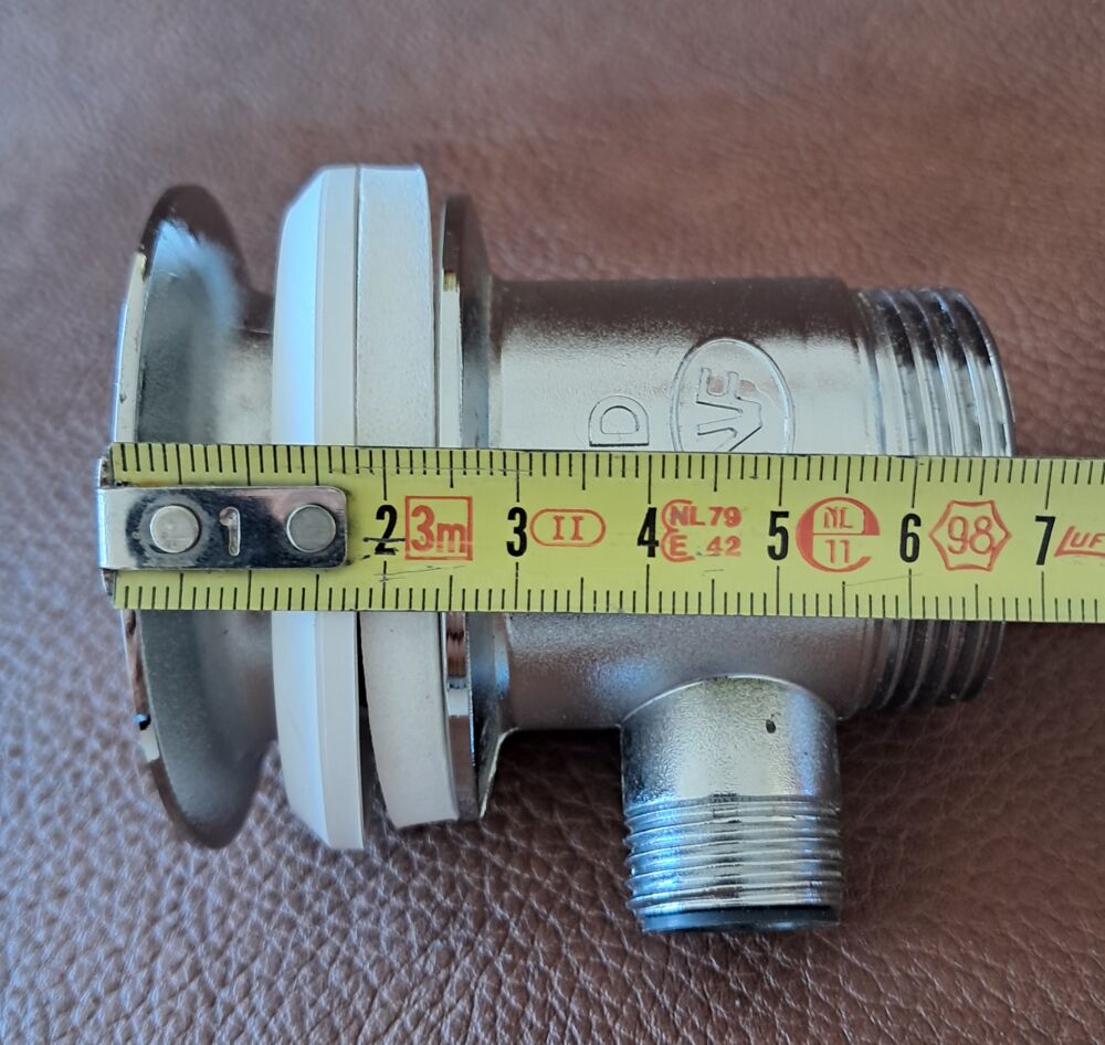 bonde bouchon de lavabo neuf complet avec film de protection Bricolage