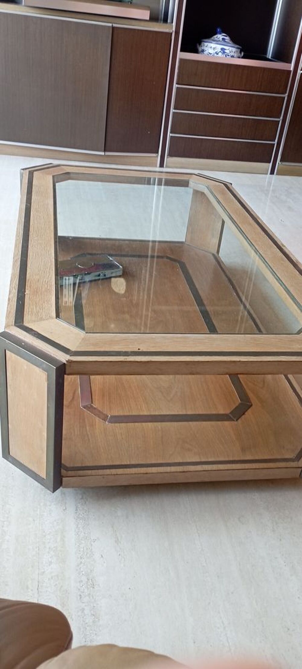 Table basse en ch&ecirc;ne Meubles