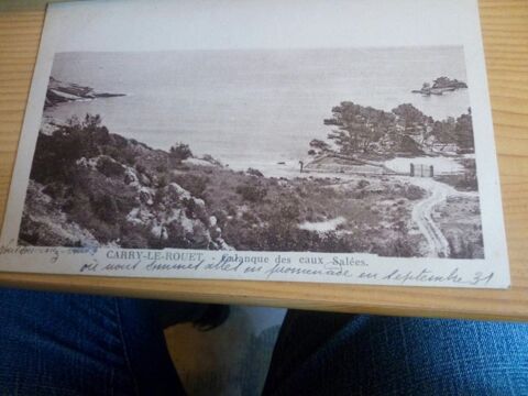 CARTE POST. ANCIENNE CARRY LE ROUET CALANQUE DES EAUX SALE 20 Levainville (28)