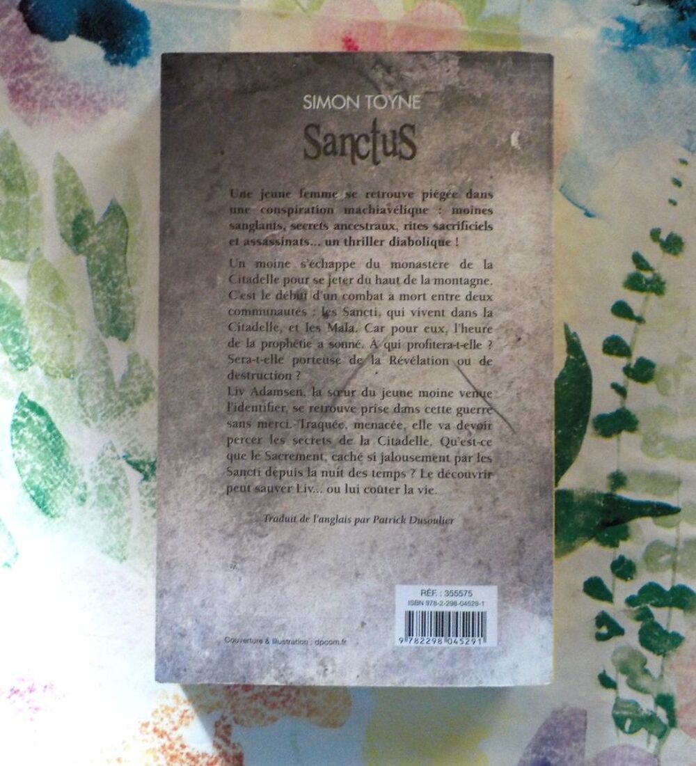 SANCTUS R&eacute;v&eacute;lation ou Apocalypse ? de Simon TOYNE France Loi Livres et BD