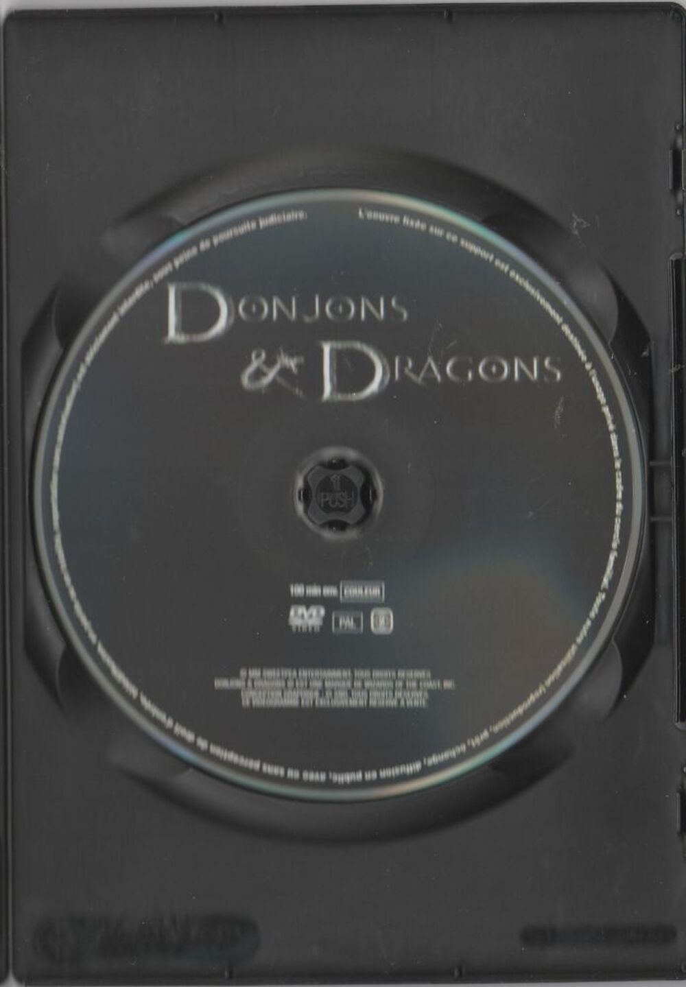 Donjons et Dragons DVD et blu-ray