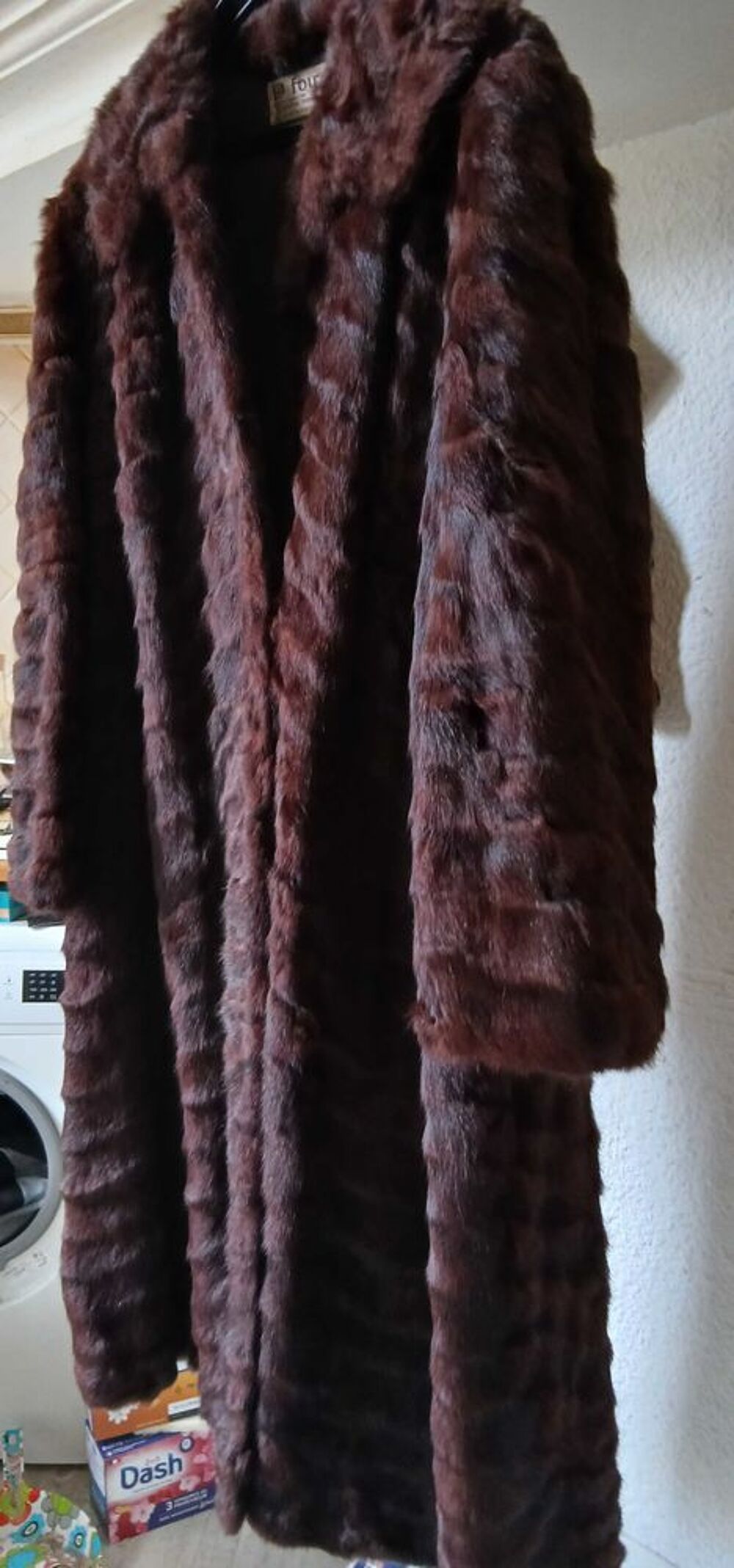 manteau en vison Vêtements