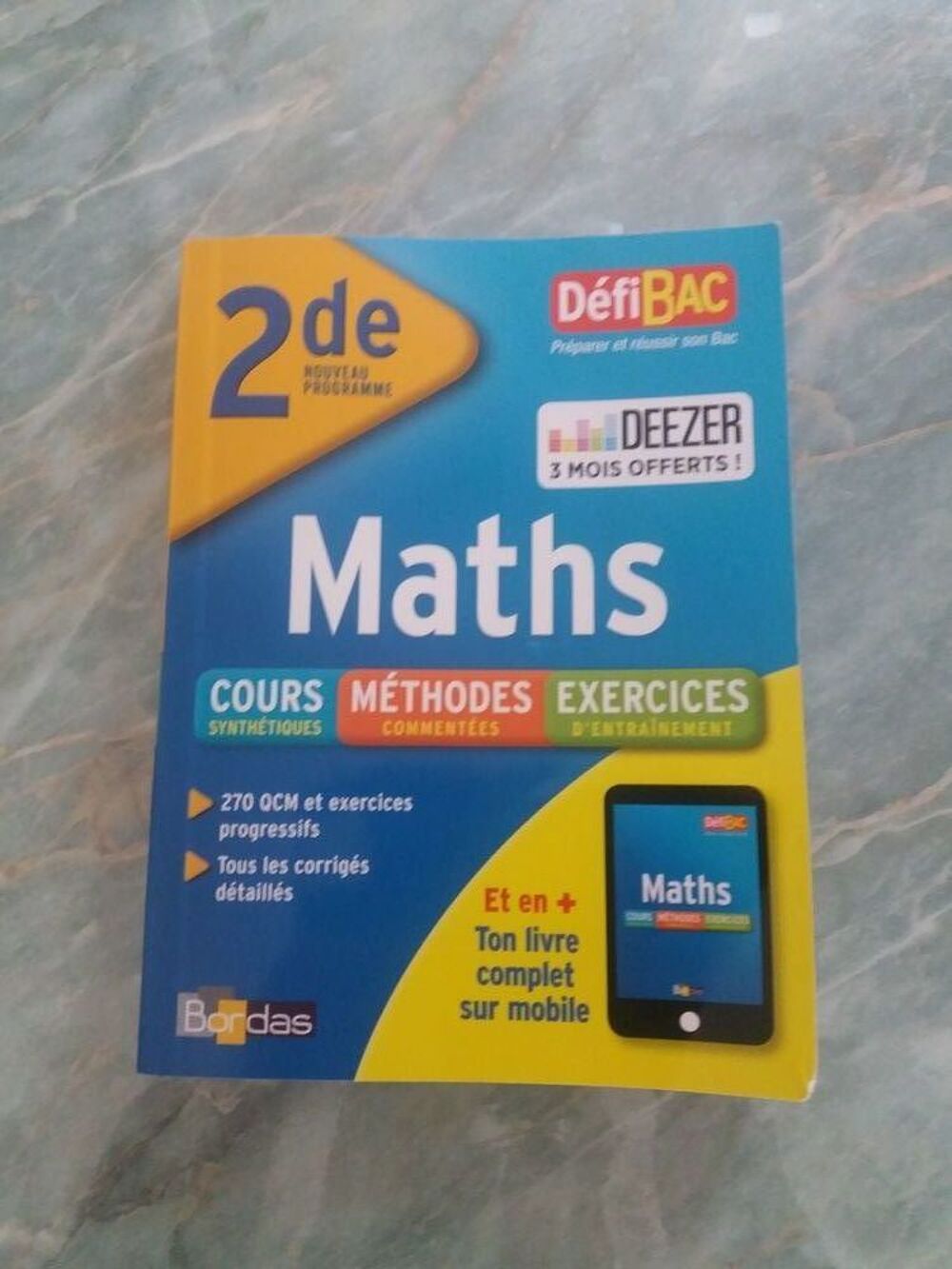 ANNALE MATHEMATIQUES SECONDE Livres et BD