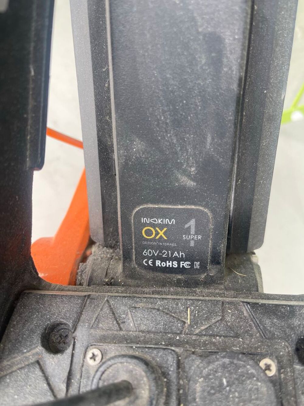 Trotinette &eacute;lectrique inokim modele ox super1 60v 21ah Sports
