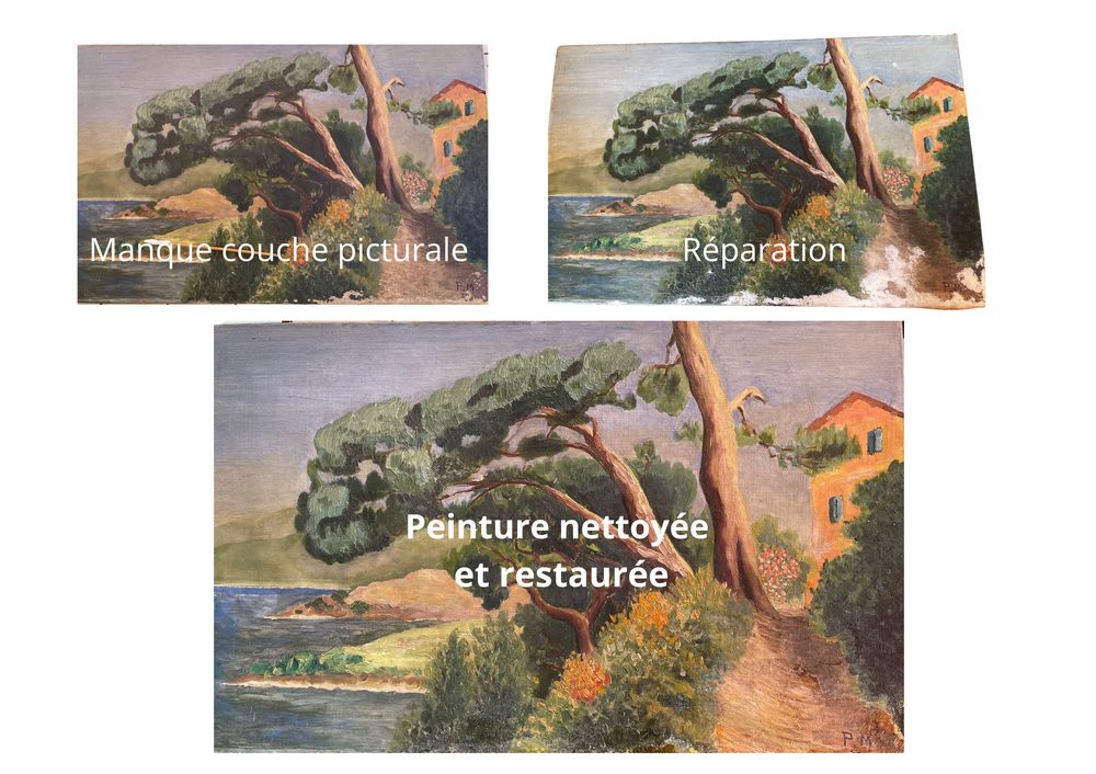 Je propose le nettoyage de tableau &agrave; partir de 100€ Décoration
