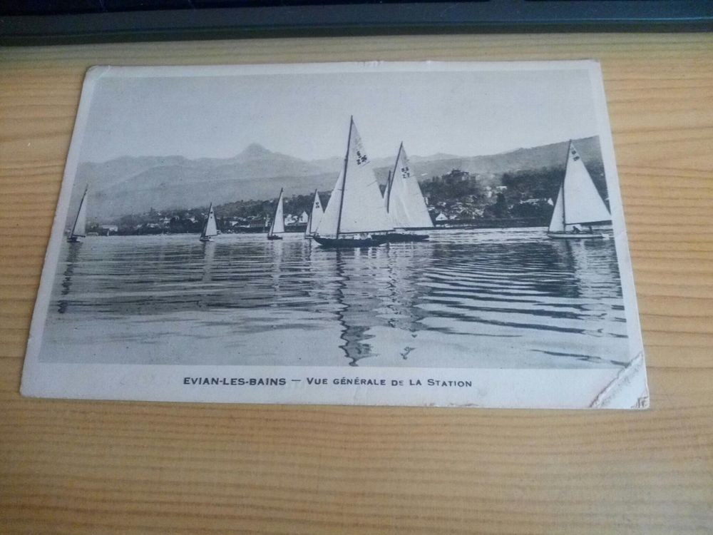 LOT TROIS CARTES ANCIENNES EVIAN LES BAINS 