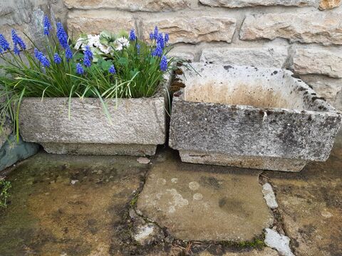 2 Bacs � Fleurs carr�s. 40 Le Vernois (39)