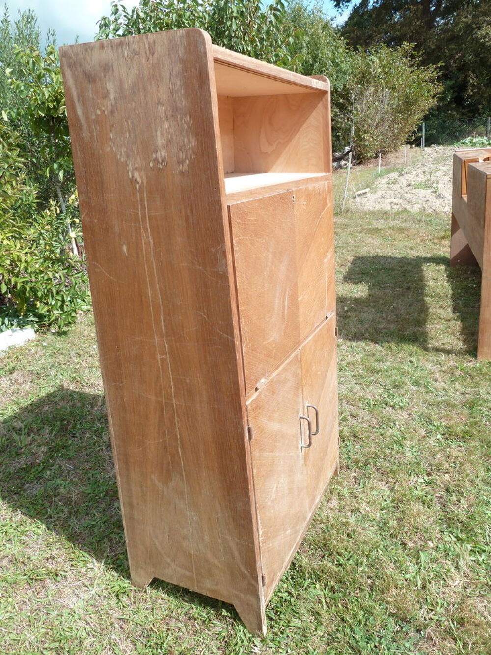 secr&eacute;taire (ann&eacute;es 1950) en bois (placage) &agrave; r&eacute;nover Meubles