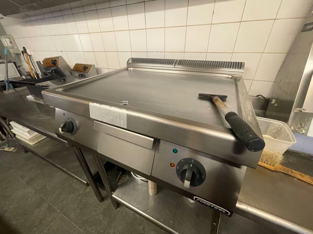Plancha &eacute;lectrique restauration professionnelle 380v Electroménager