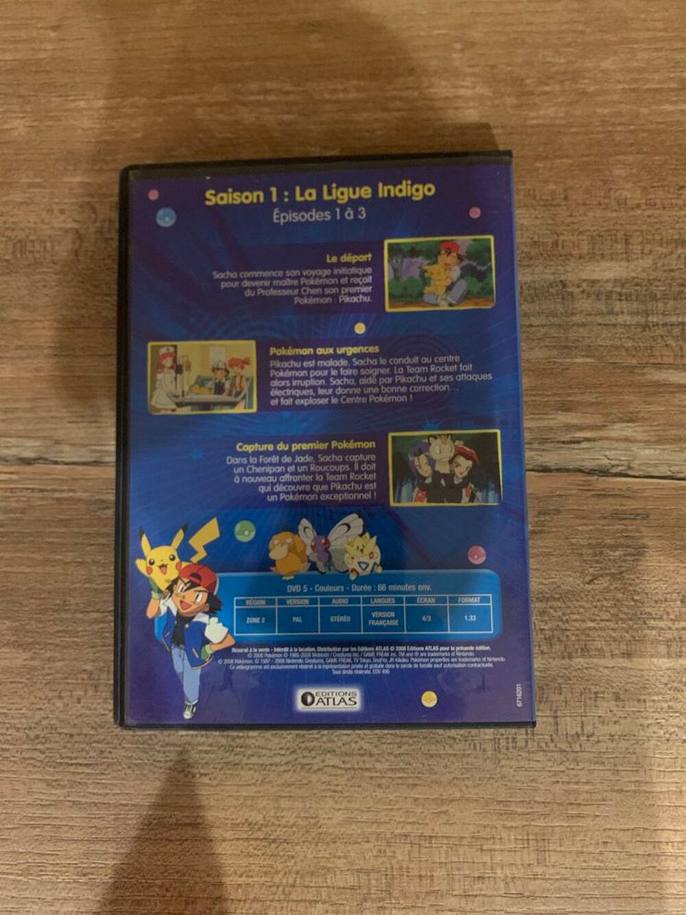 . DVD Pok&eacute;mon saison 1 - &agrave;‰pisode 1 &agrave; 3 DVD et blu-ray