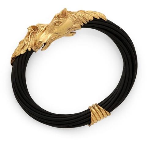 Superbe bracelet en poils d'éléphant avec certificat 0 Ingré (45)