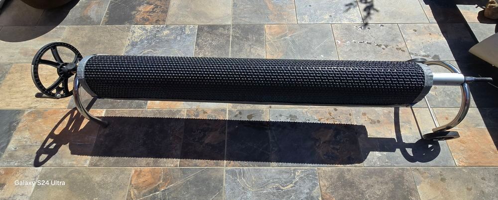 BACHE A BULLES AVEC ENROULEUR Jardin