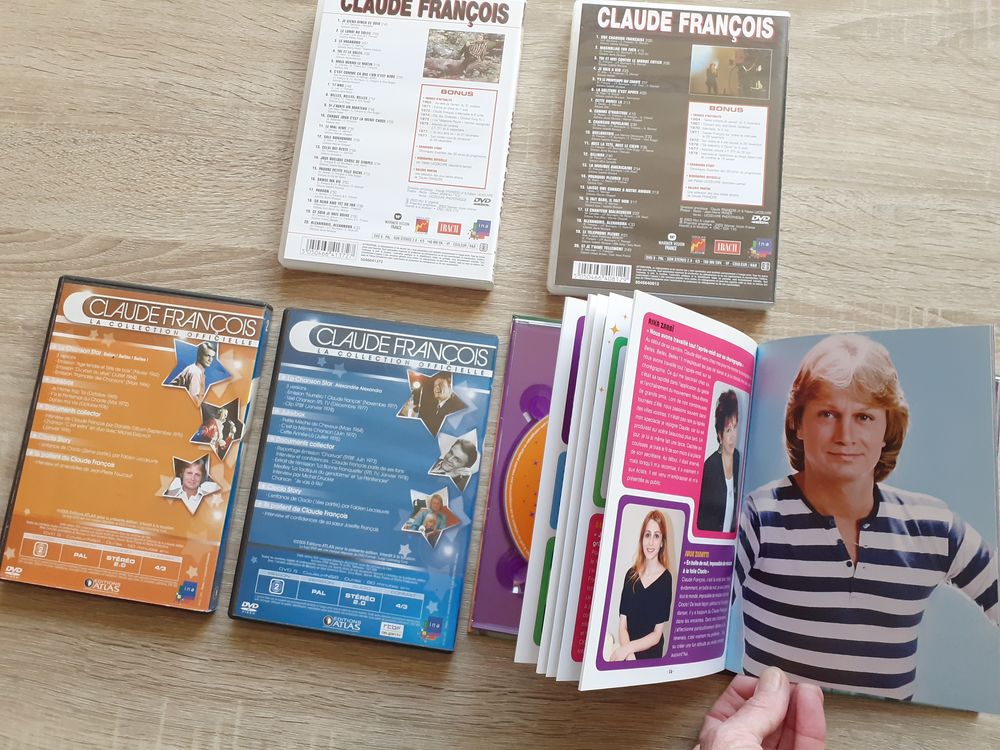 6 DVD - CLAUDE FRANCOIS DVD et blu-ray