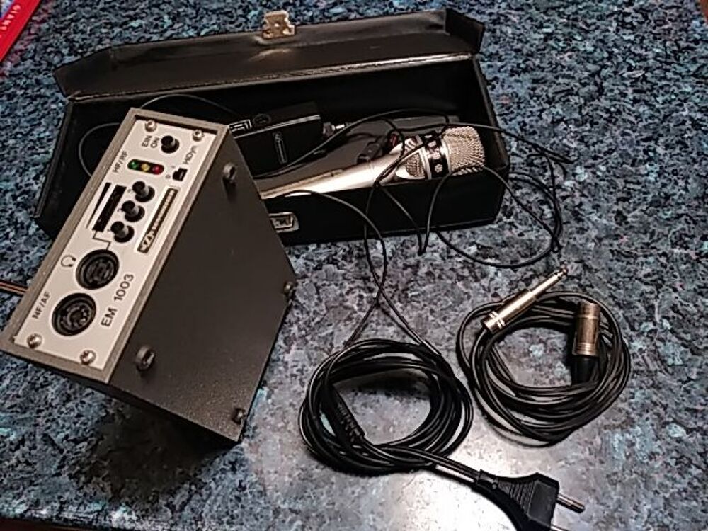 MICRO SENNHEISER vintage HF + Cravate HF 80' Instruments de musique